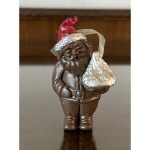 Vtg 1988 Hallmark Keepsake Ornaments "A Kiss From Santa" Hershey's Christmas